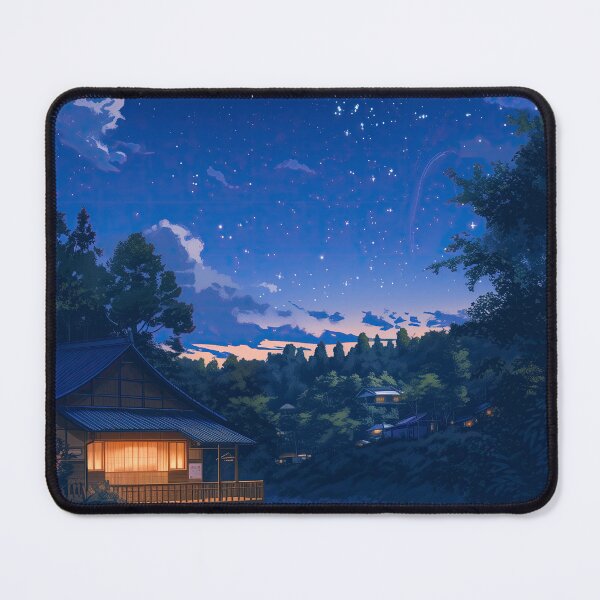 Item preview, Riverside Starry Night designed and sold by KyzArt01.
