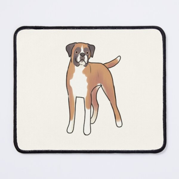 Item preview, Cute Boxer dog illustration designed and sold by Artofmayara.