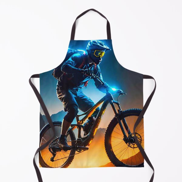 Item preview, Neon Night Ride: MTB Racer designed and sold by GrizzlyCollective.