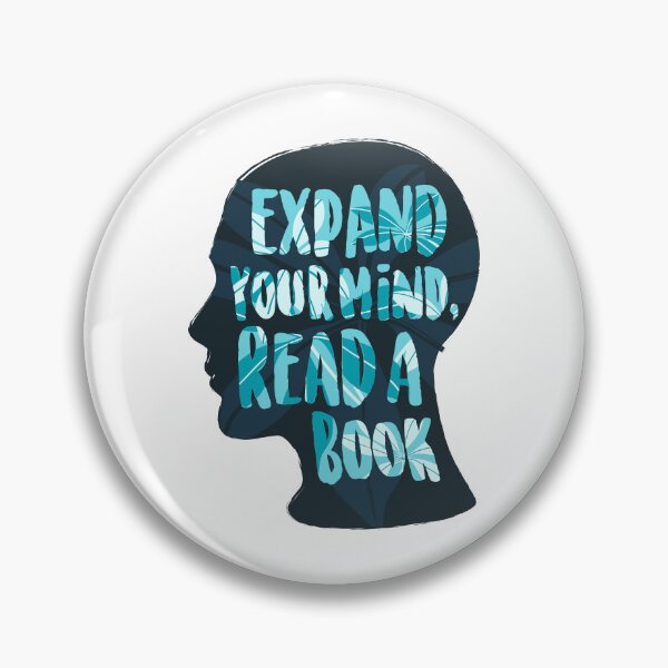 Item preview, Expand your Mind Read a Book Books Reading Blue designed and sold by AnceUmalasa.