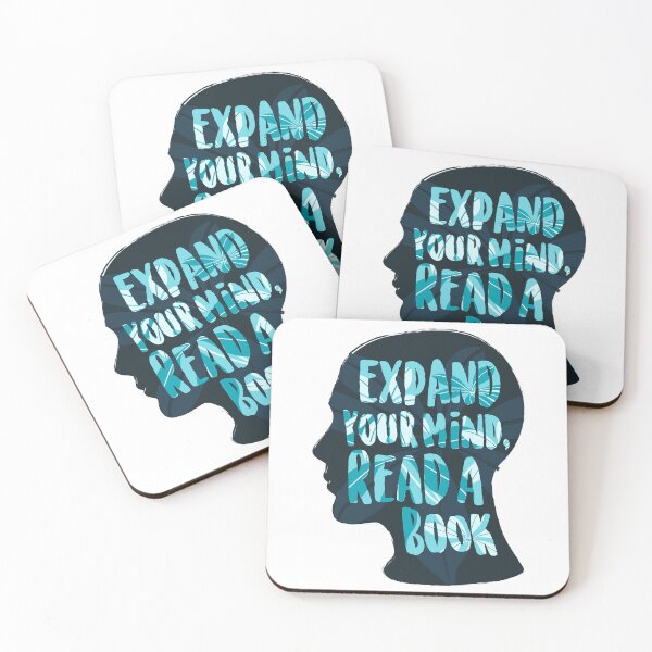 Item preview, Expand your Mind Read a Book Books Reading Blue designed and sold by AnceUmalasa.
