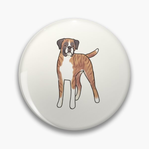 Item preview, Cute Boxer dog illustration  designed and sold by Artofmayara.
