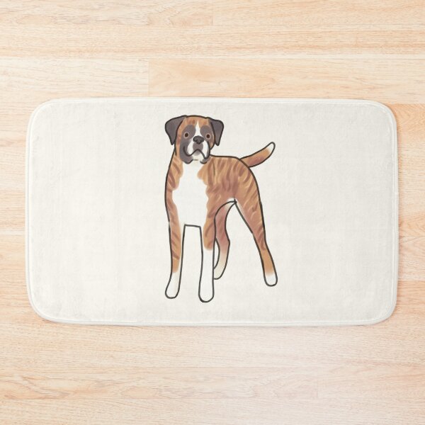 Item preview, Cute Boxer dog illustration  designed and sold by Artofmayara.