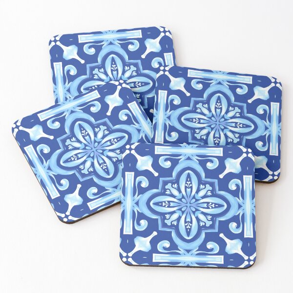 Item preview, Blue mosaic tiles,Mediterranean tiles  designed and sold by MariaMarinova.