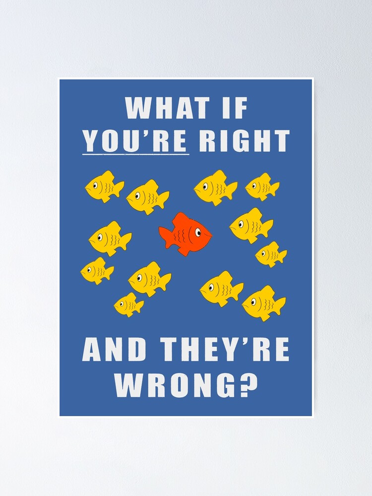 Fargo series (season 1) fish poster, what if you are right - Main Image