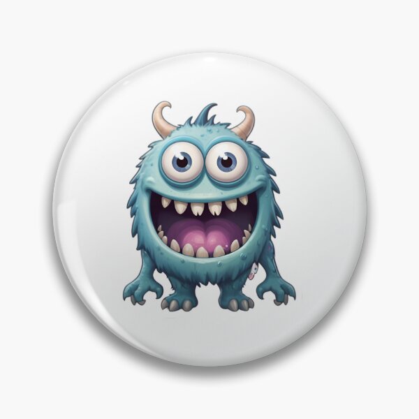 Item preview, Cute happy monster  designed and sold by Creativeeworld777.