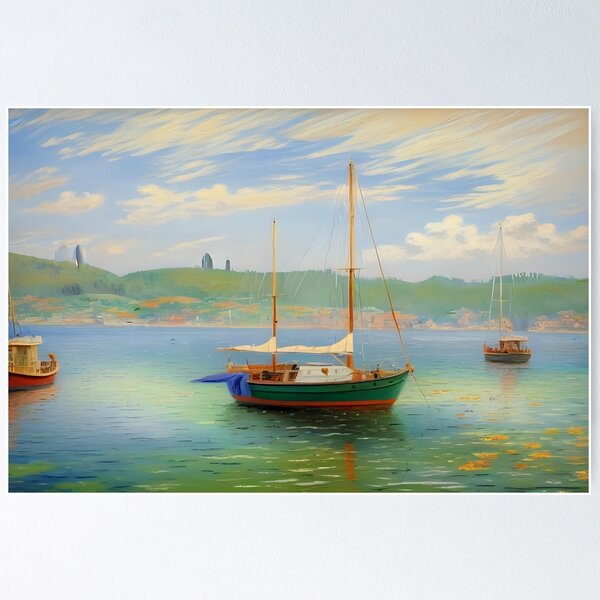 Item preview, Boat on the water. designed and sold by Nomad-Maynard.