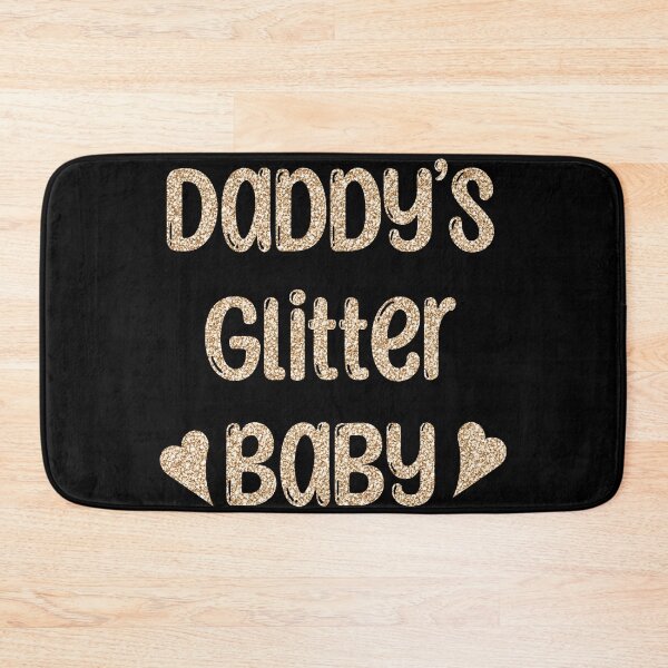 Item preview, Daddy’s Glitter Baby in gold designed and sold by 1DaisyChainLane.