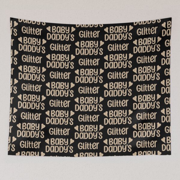 Item preview, Daddy’s Glitter Baby in gold designed and sold by 1DaisyChainLane.