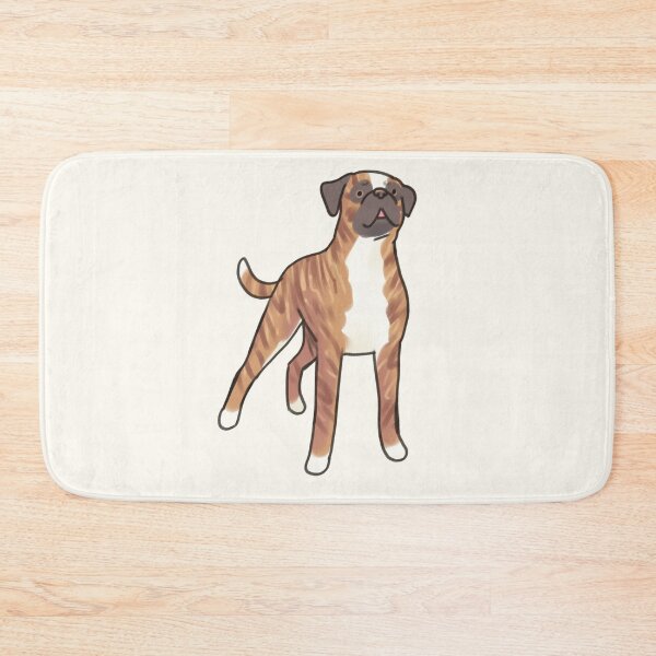 Item preview, Cute Boxer dog drawing  designed and sold by Artofmayara.