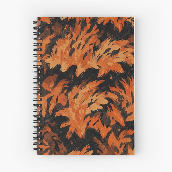 Item preview, Fiery fire pattern designed and sold by PatternPuppy.