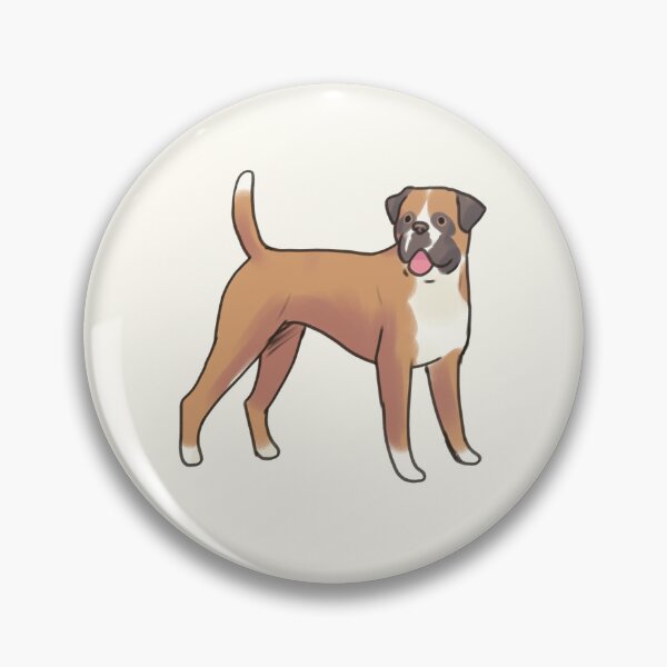 Item preview, Cute Boxer dog art  designed and sold by Artofmayara.