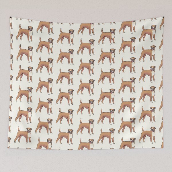Item preview, Cute Boxer dog art  designed and sold by Artofmayara.