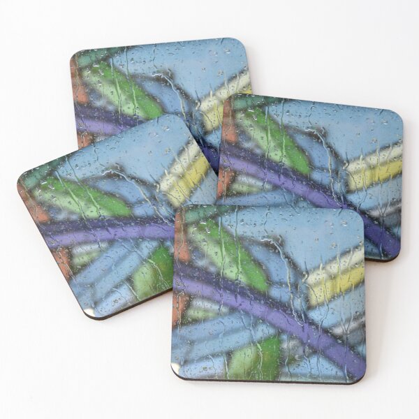 Item preview, Abstract Train Window designed and sold by MercerImages.
