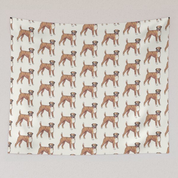 Item preview, Boxer dog art  designed and sold by Artofmayara.