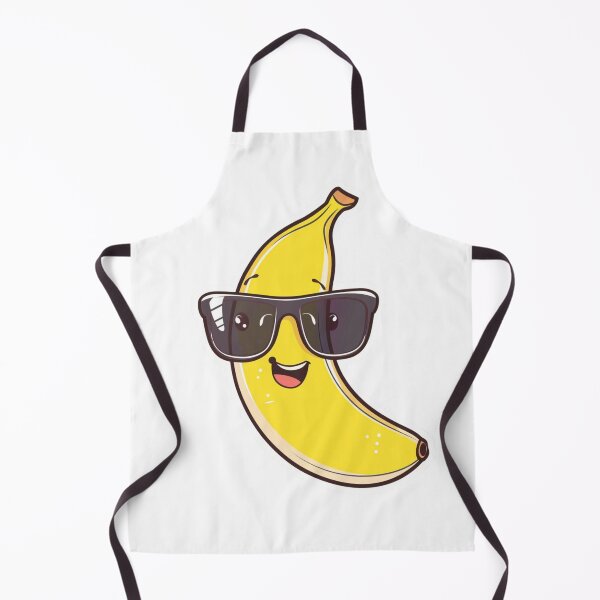 Item preview, Yellow Banana With Glasses designed and sold by NicolasGlowArt.