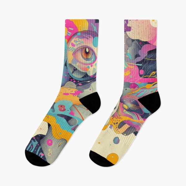 Artikelvorschau, „Kreative Explosion: Psychedelische Kunst eines kollektiven Geistes“ entworfen und verkauft von Mulakart.