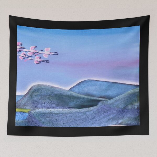 Item preview, Astronomical Gregarious flamingos designed and sold by annenambiro.