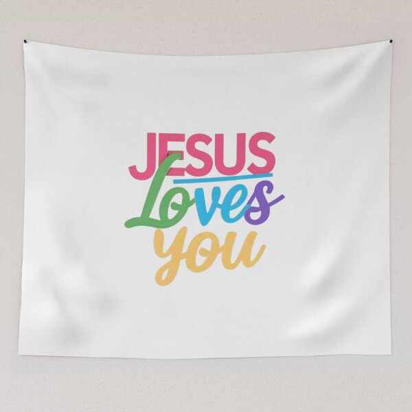 Item preview, Jesus loves you  designed and sold by EternalRock.
