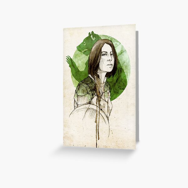 "Dacey Mormont" Greeting Card by elia-illust | Redbubble