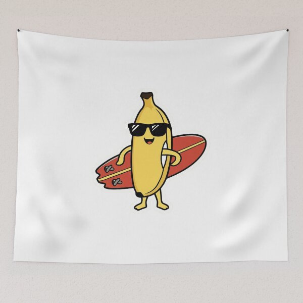 Artikelvorschau, Bananensurfer entworfen und verkauft von NicolasGlowArt.