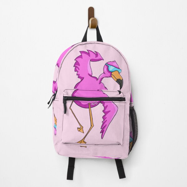 Item preview, Dancing Flamingo - light background designed and sold by Themys24.