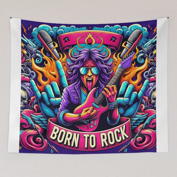 Item preview, Born to Rock designed and sold by 0penvimark.