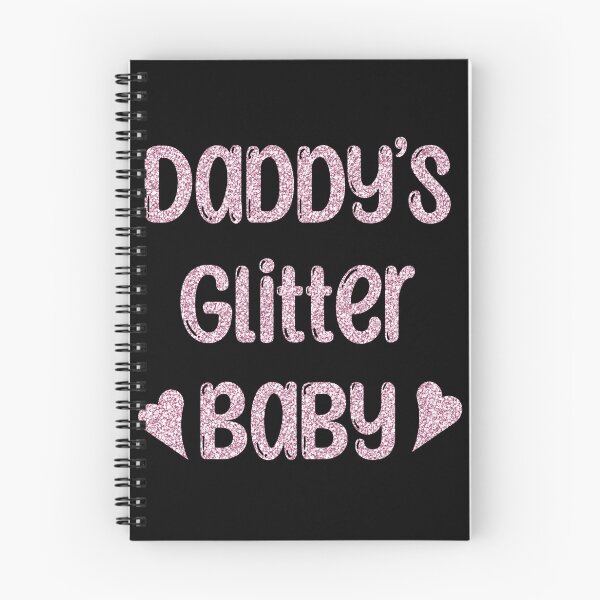 Item preview, Daddy’s Glitter Baby in pink designed and sold by 1DaisyChainLane.
