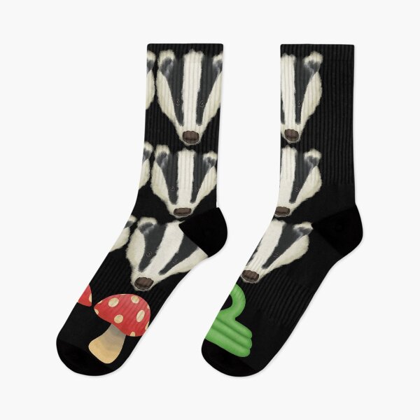 Item preview, Badger, Mushroom, Snake designed and sold by MadeByGeeClowes.