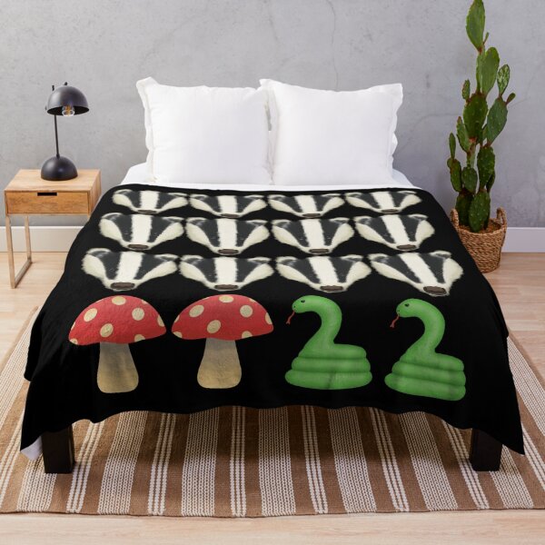 Item preview, Badger, Mushroom, Snake designed and sold by MadeByGeeClowes.