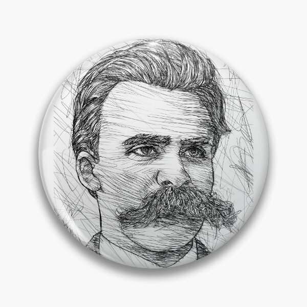 Artikelvorschau, FRIEDRICH NIETZSCHE Tintenporträt .2 entworfen und verkauft von lautir.