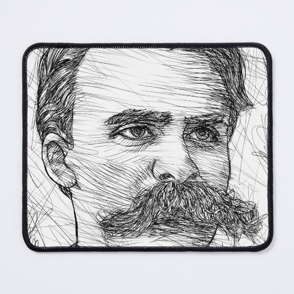 Item preview, FRIEDRICH NIETZSCHE ink portrait .2 designed and sold by lautir.