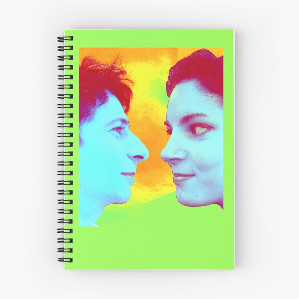 Item preview, Surreal photomontage portrait of lovers face to face designed and sold by Carré Comme Orange.