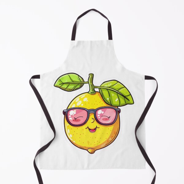 Item preview, Lemon With Glasses designed and sold by NicolasGlowArt.