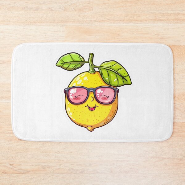 Item preview, Lemon With Glasses designed and sold by NicolasGlowArt.