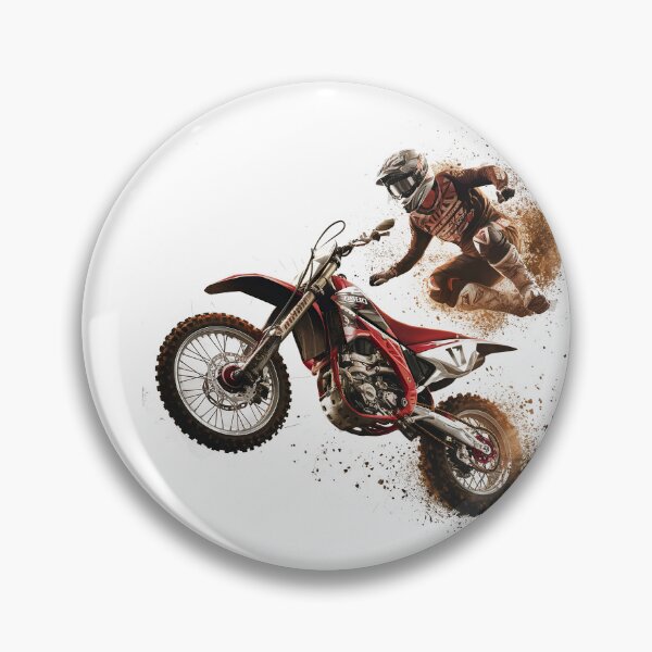 Item preview, motocross rider and his bike designed and sold by 90's Misaki.