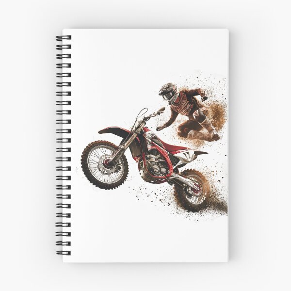 Item preview, motocross rider and his bike designed and sold by 90's Misaki.