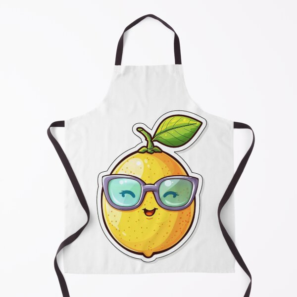 Item preview, Lemon And Glasses Sticker designed and sold by NicolasGlowArt.