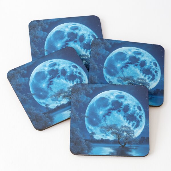 Item preview, Romantic Blue Moon designed and sold by Sadia  Jannat.