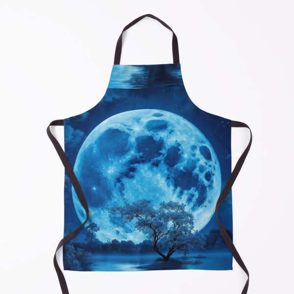 Item preview, Romantic Blue Moon designed and sold by Sadia Jannat.
