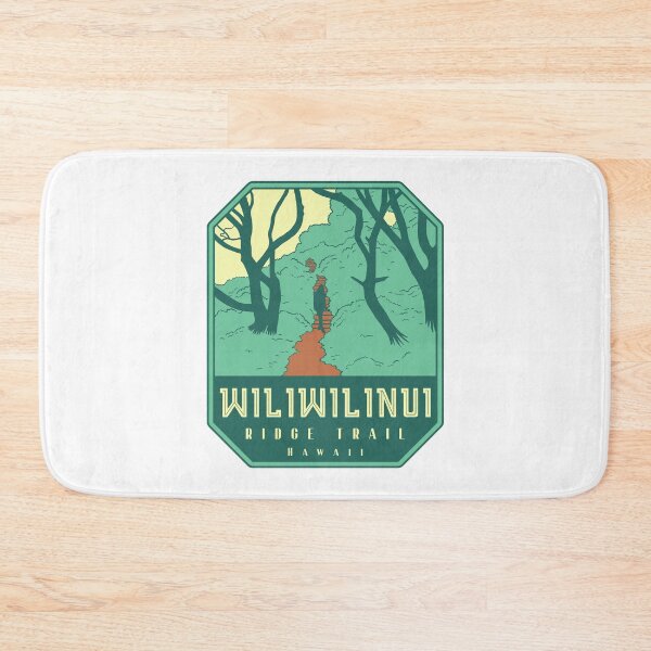 Item preview, Wiliwilinui Ridge Trail  – Hawaii hiker designed and sold by Moritz Schwäble.