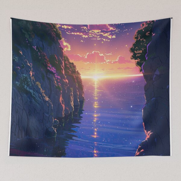 Item preview, Sunset Clifftop Glow designed and sold by KyzArt01.