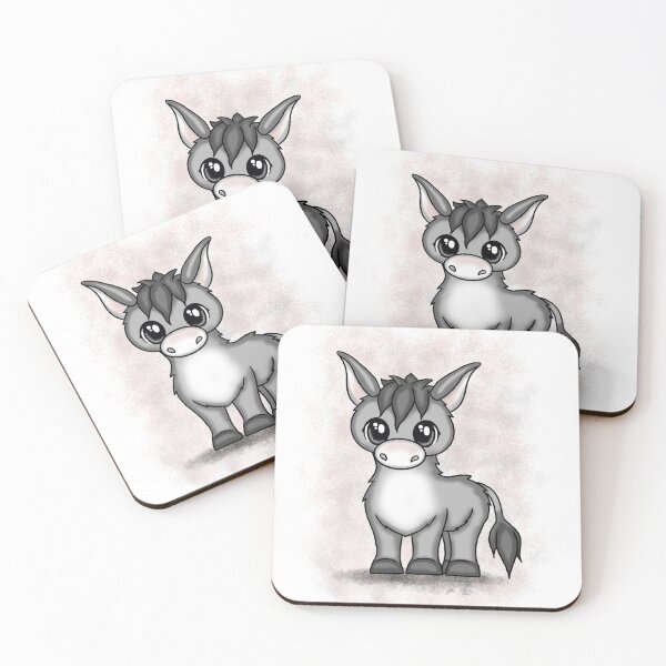 Item preview, cute donkey designed and sold by Pezi-Creation.