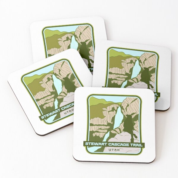 Item preview, Stewart Cascade Trail - Utah hiker designed and sold by Moritz Schwäble.
