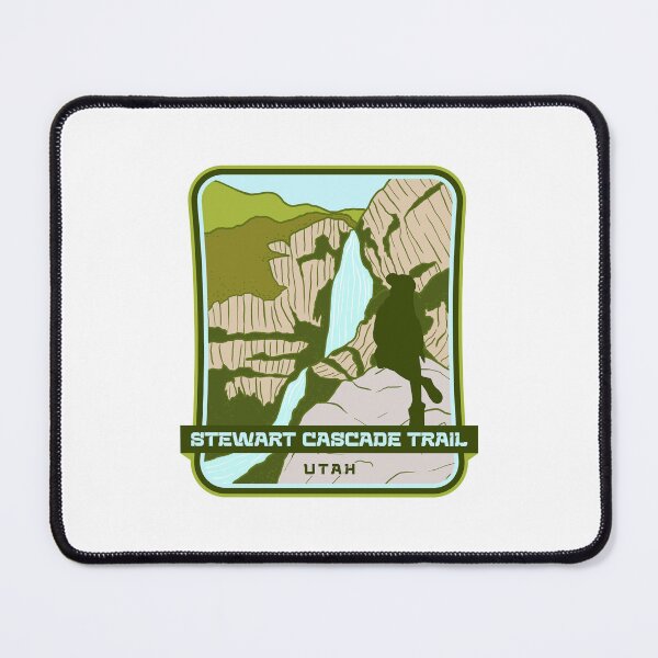 Item preview, Stewart Cascade Trail - Utah hiker designed and sold by Moritz Schwäble.