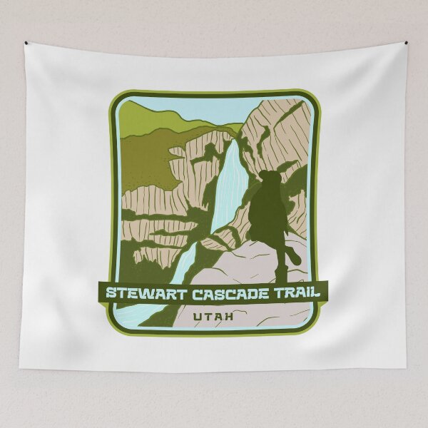 Item preview, Stewart Cascade Trail - Utah hiker designed and sold by Moritz Schwäble.