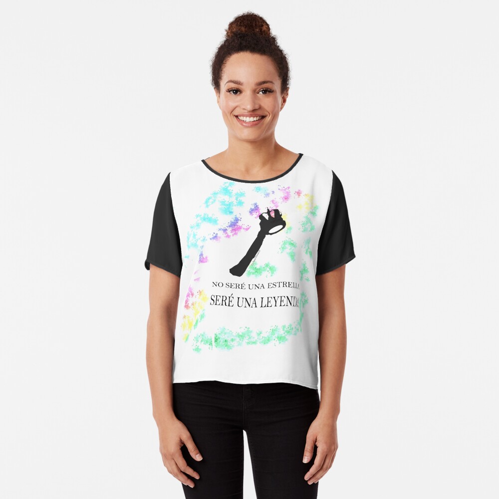FREDDIE MERCURY QUEEN FRASE LEYENDA Blusa