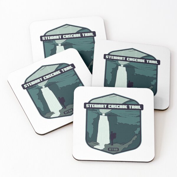 Item preview, Stewart Cascade Trail - Utah hiker designed and sold by Moritz Schwäble.