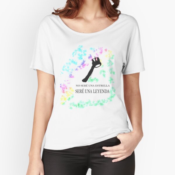 FREDDIE MERCURY QUEEN FRASE LEYENDA Camiseta ancha