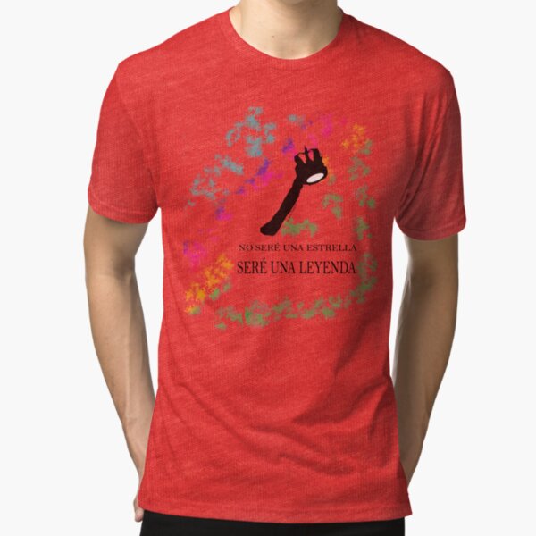 FREDDIE MERCURY QUEEN FRASE LEYENDA Camiseta de tejido mixto